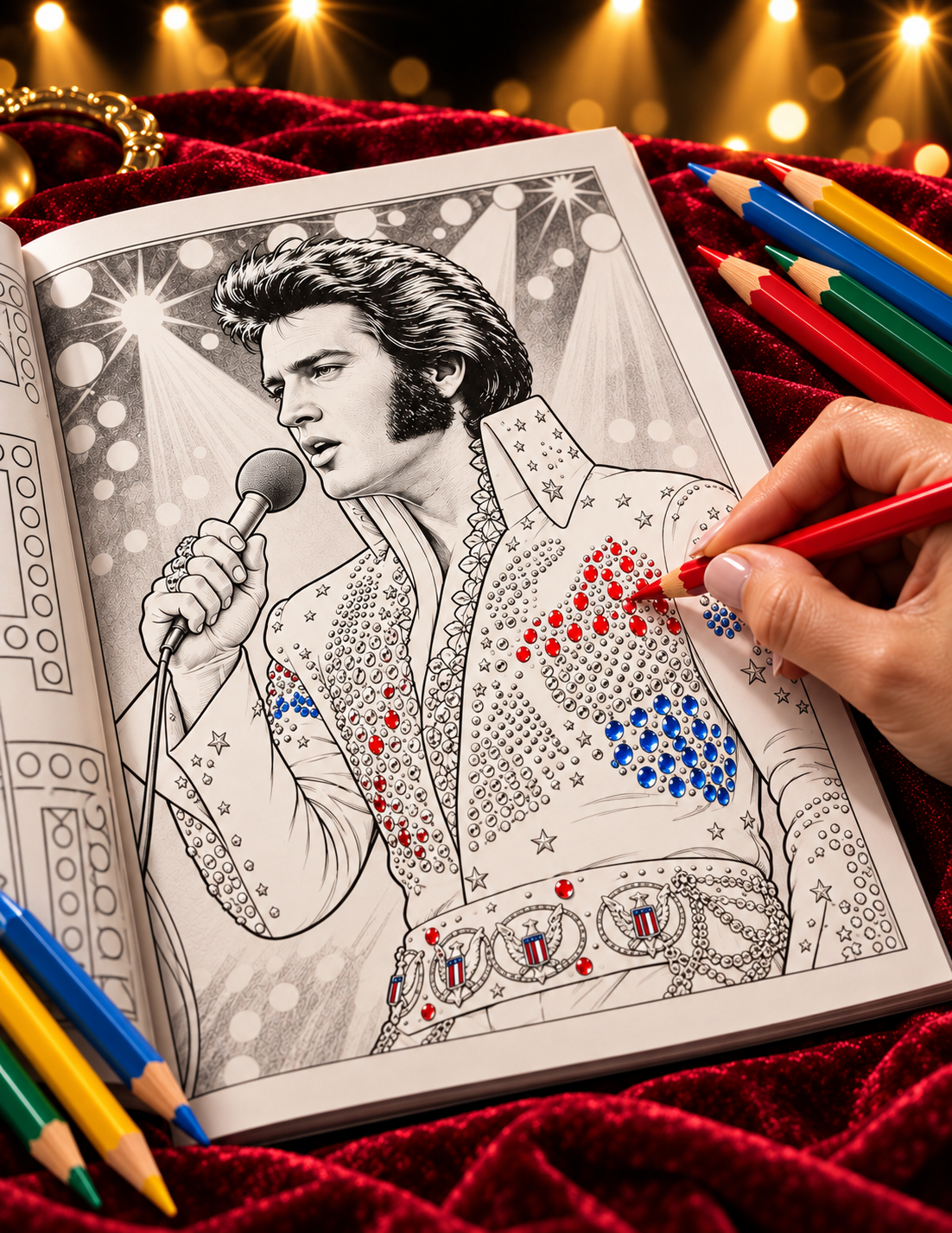 Elvis Colouring Collection
