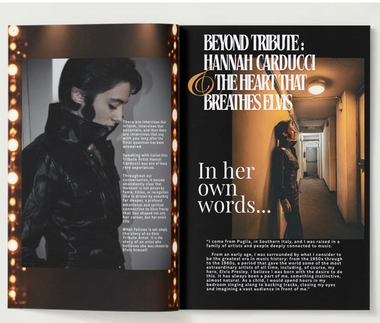 Hannah as Elvis | Official Merchandise Magazine