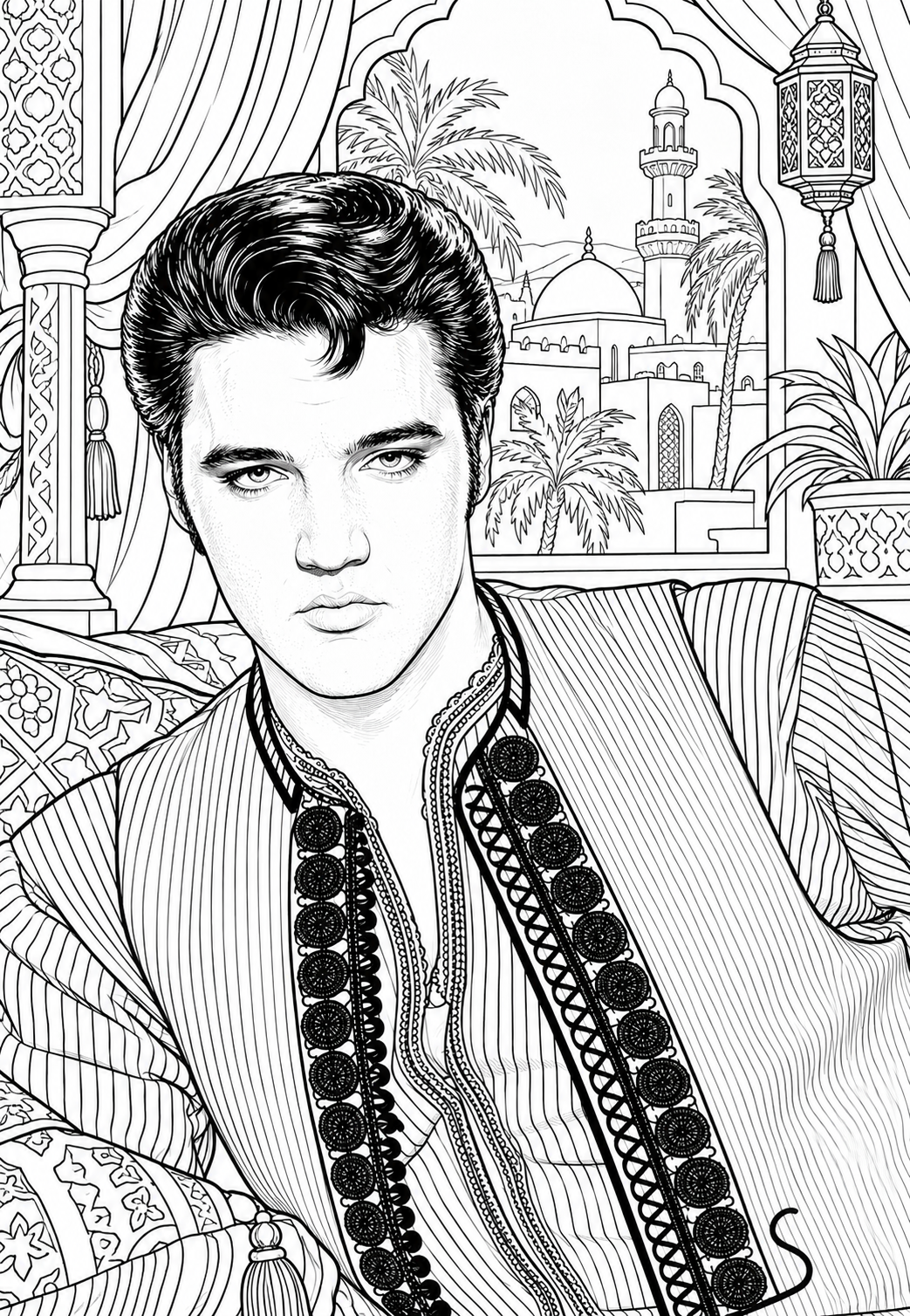 Elvis Colouring Collection
