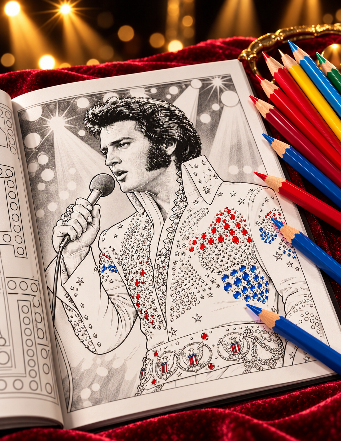 Elvis Colouring Collection