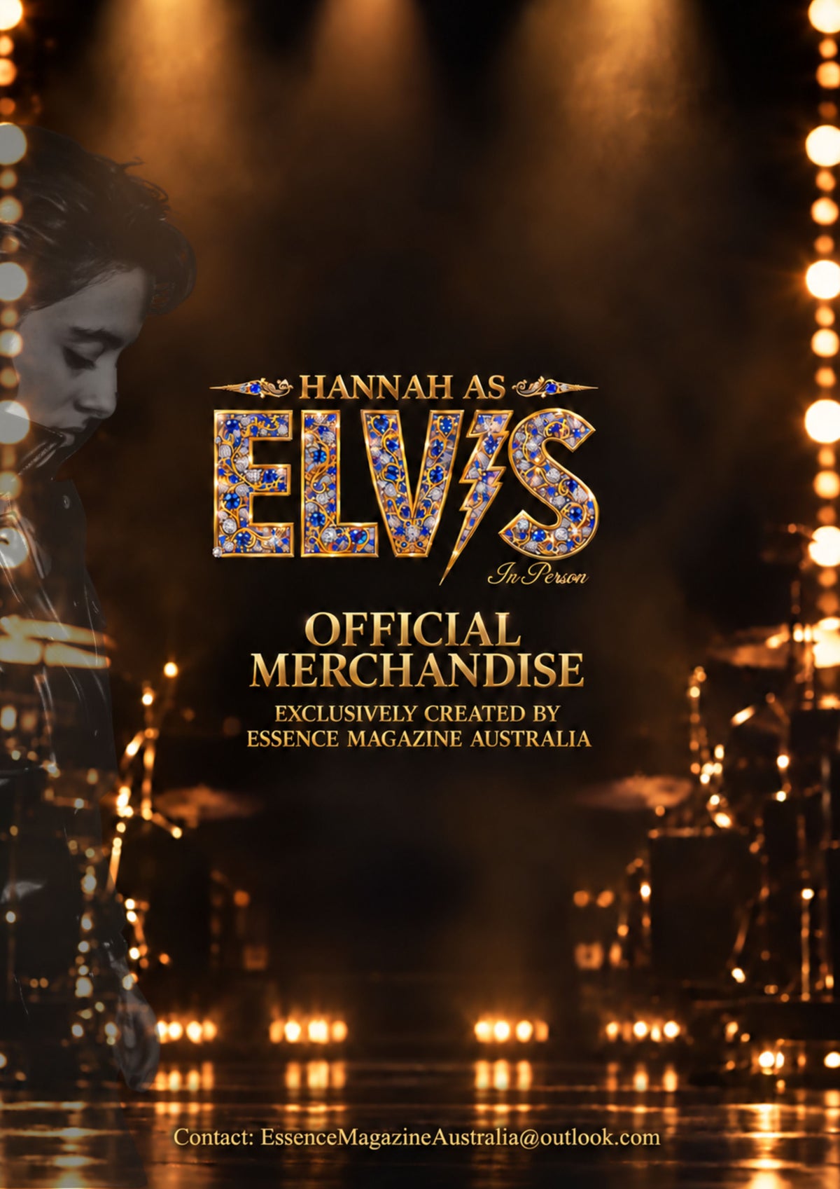Hannah as Elvis | Official Merchandise Magazine