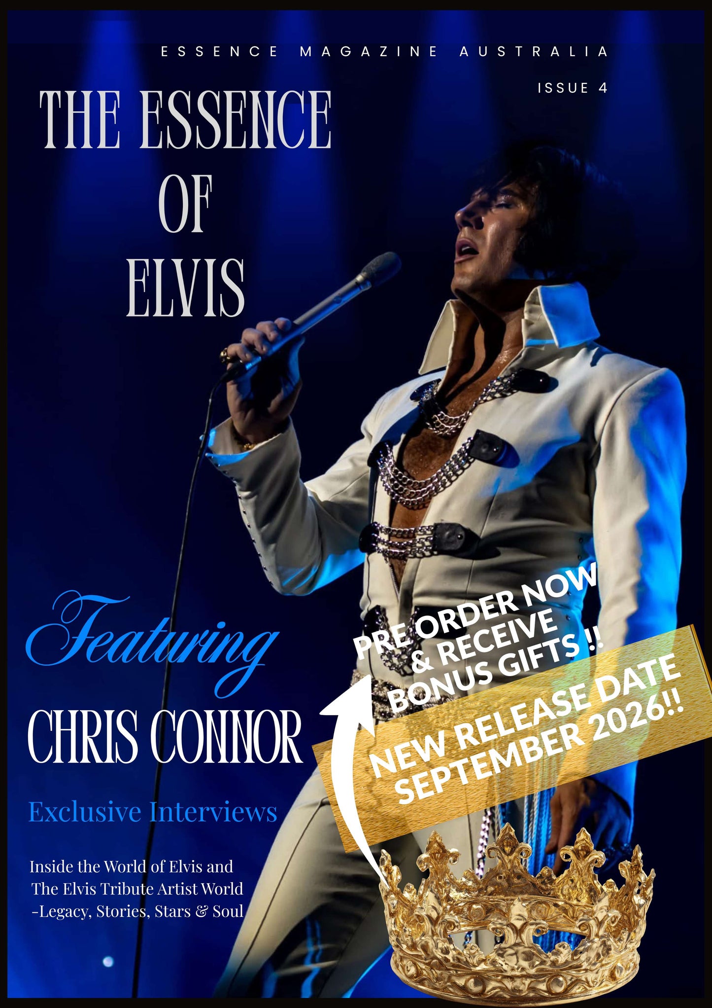The Essence Of Elvis - ISSUE 4                              PRE ORDER NOW TO RECEIVE BONUS GIFTS!!! (RELEASE DATE SEPTEMBER 2026)